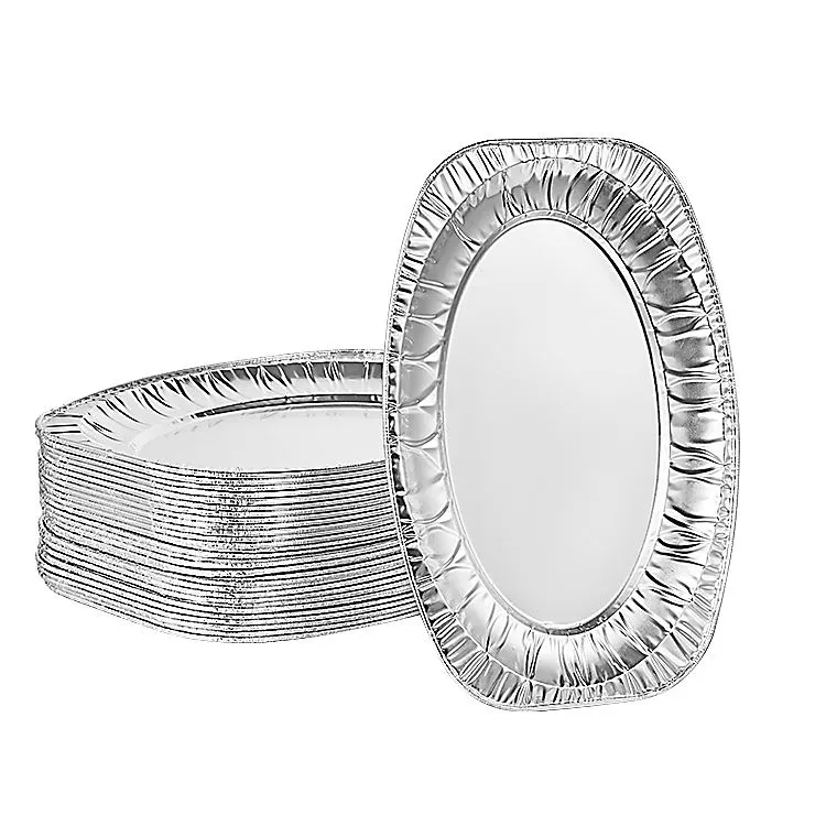 Plat d'alumini de 14".