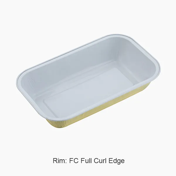 Safata de paper d'alumini en vol