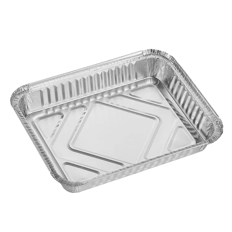 Safates de paper d'alumini amb tapa