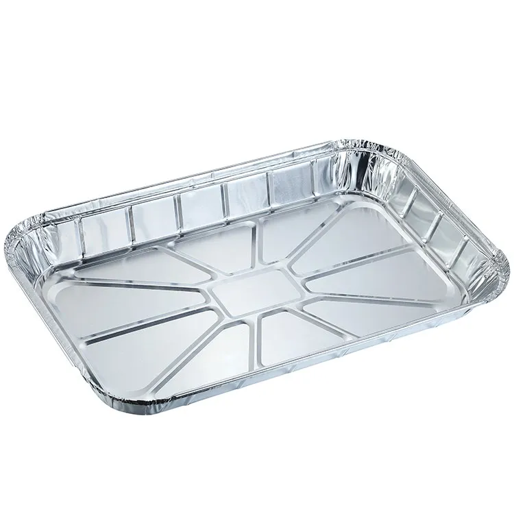 Safates de menjar d'alumini
