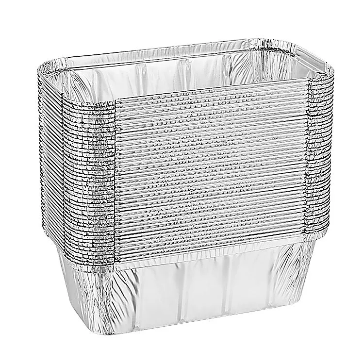 Paelles d'alumini d'un sol ús amb tapa