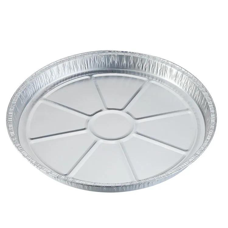 Paelles de pizza d'un sol ús d'alumini