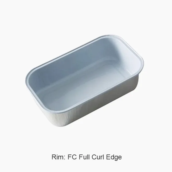 Plat de menjar a bord d'alumini