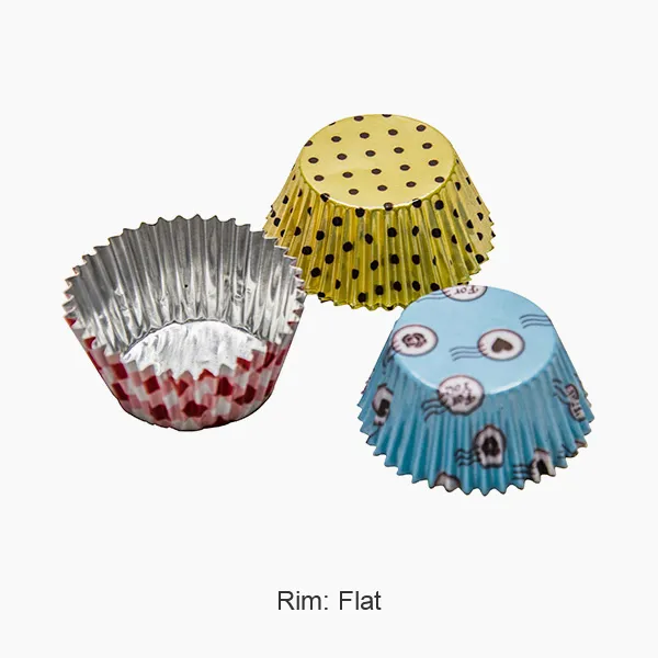 Tassa rodona de paper de xocolata